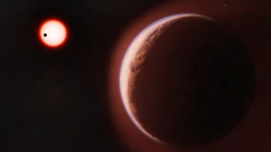 First Atmosphere Discovered on an Earth-like Rocky Exoplanet, Helium Leak Detected